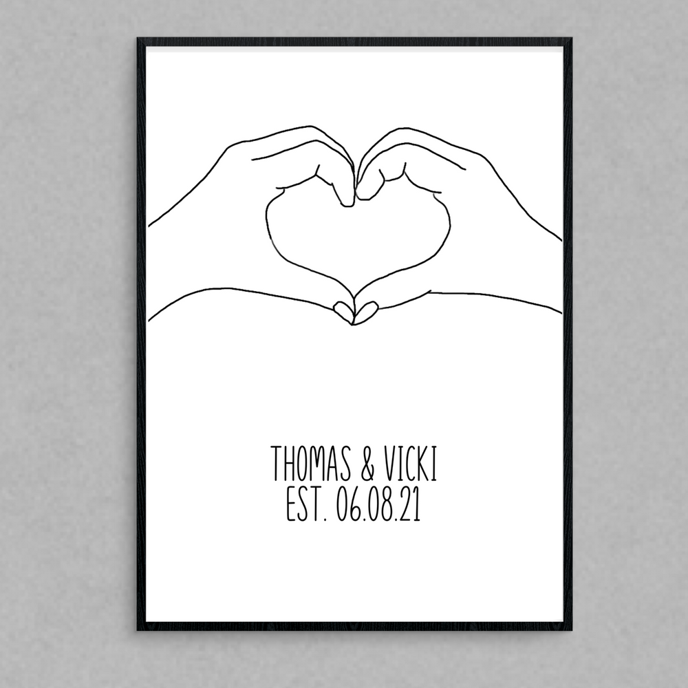 Hand Heart Print #1 image